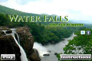 Waterfalls Find The Numbers